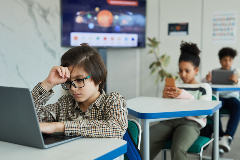 Active classroom passive learning concept