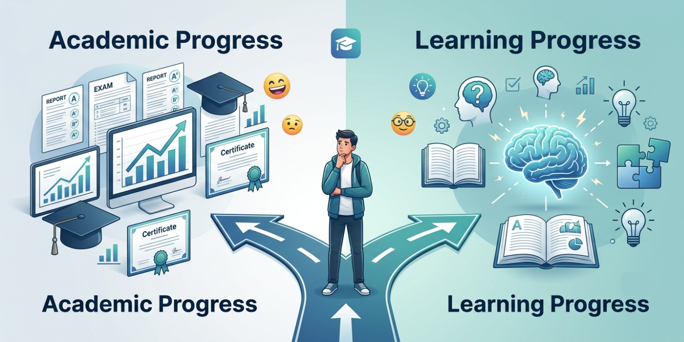 Academic Progress and Learning Progress in Education